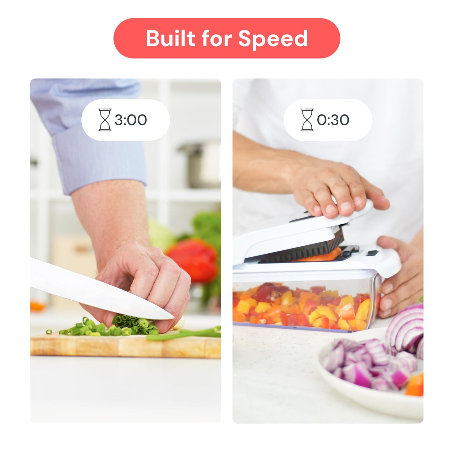 Fullstar Original Pro Chopper 4-in-1 Kitchen Tool