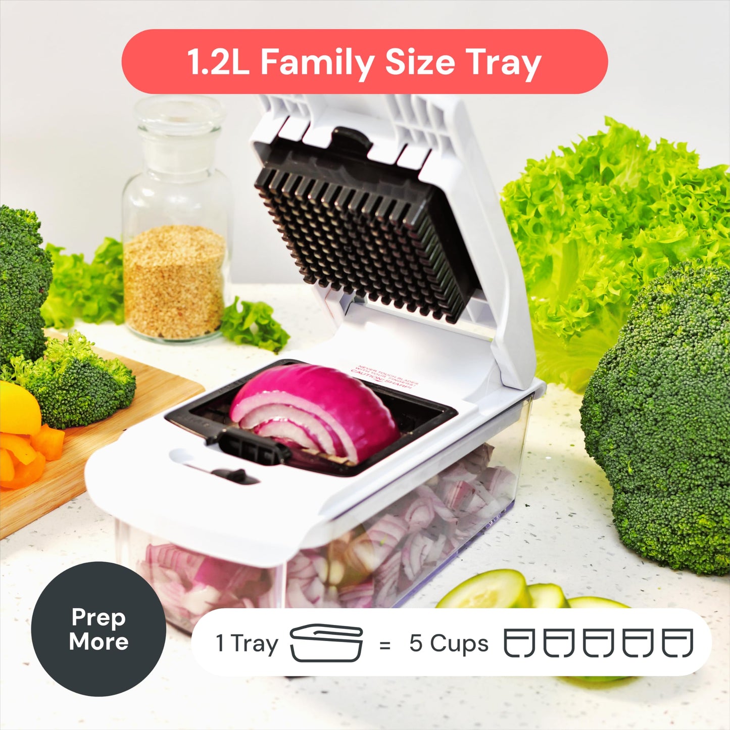 Fullstar Original Pro Chopper 4-in-1 Kitchen Tool